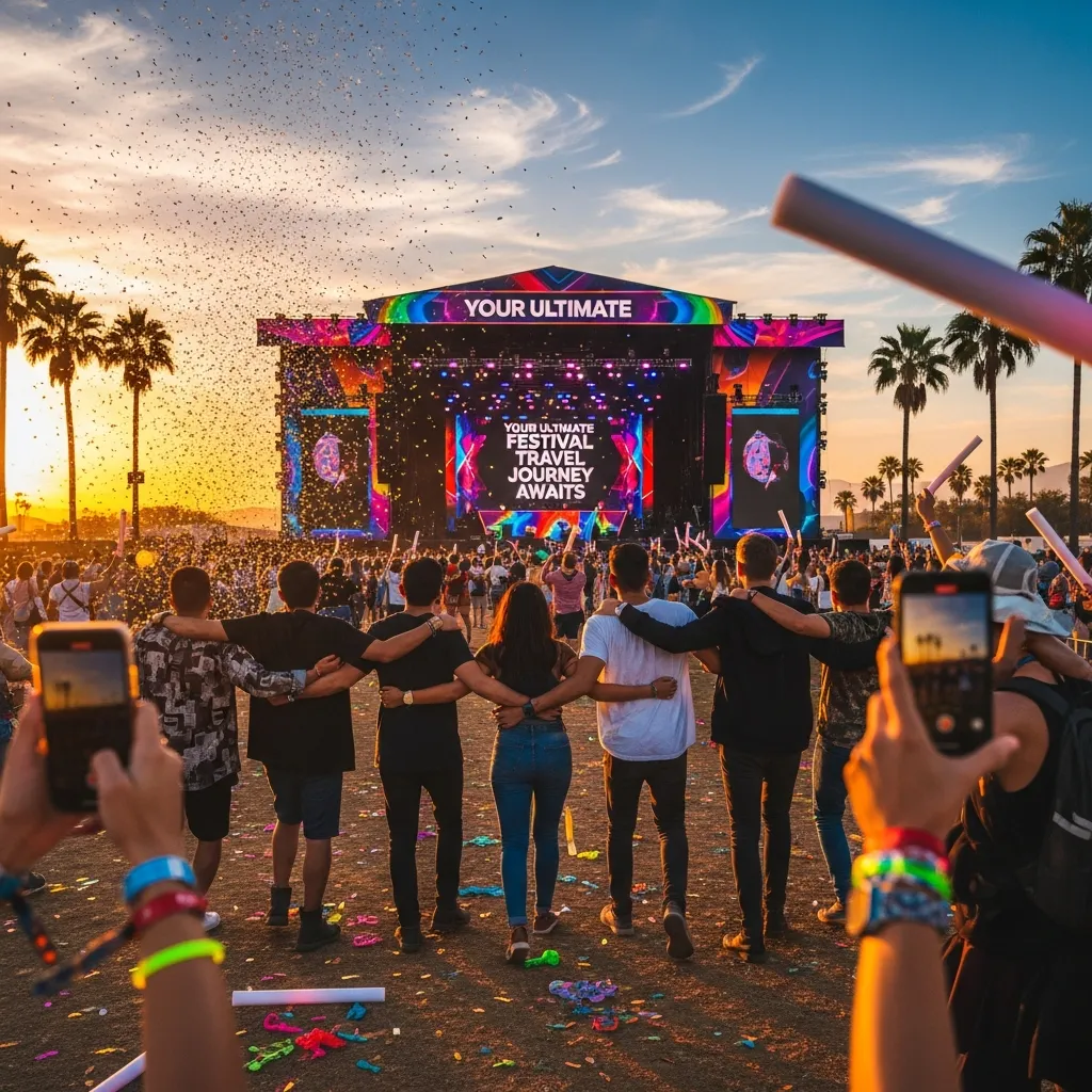 Festival Travel Journey Awaits