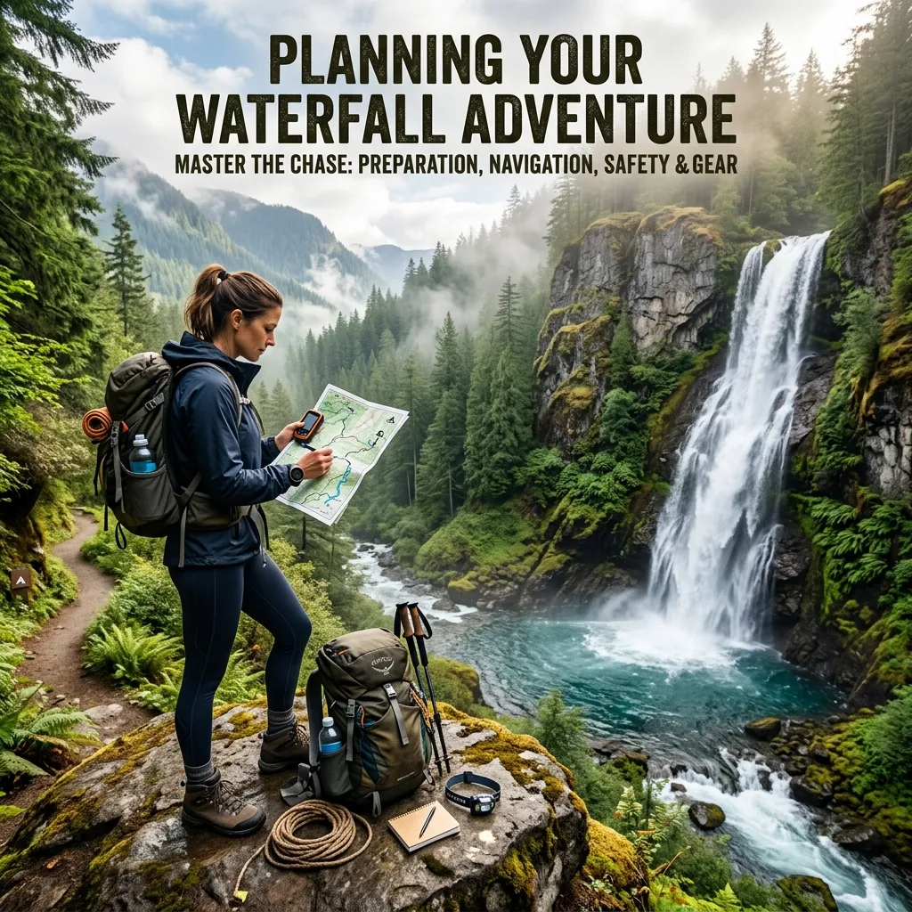 adventure when chasing waterfalls