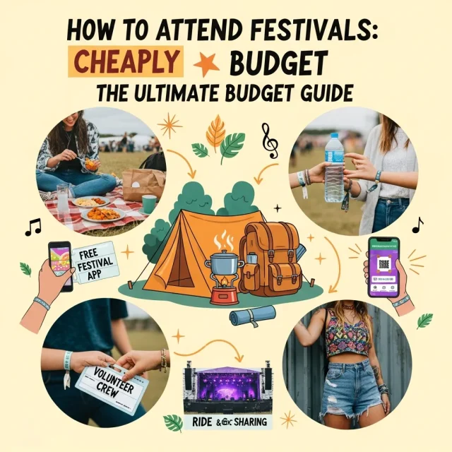 Attend Festivals Cheaply