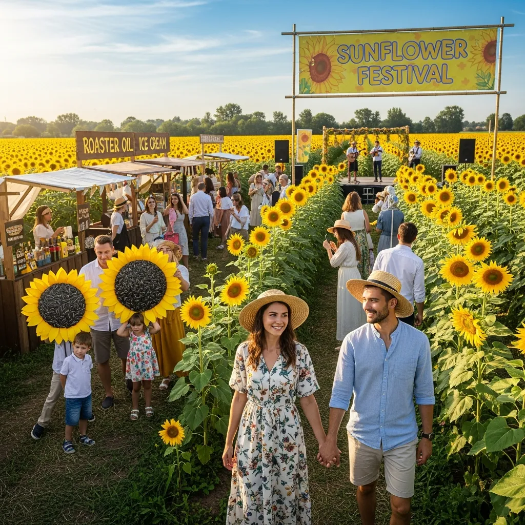 Sunflower Festival Visit