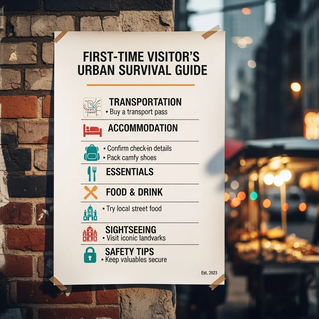 A practical checklist for first-time visitors