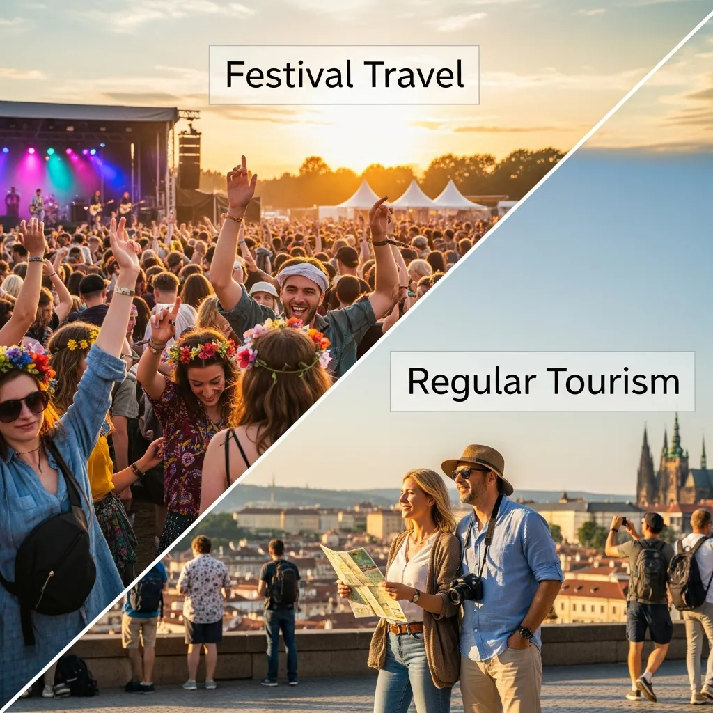 Festival Travel vs Regular Tourism 