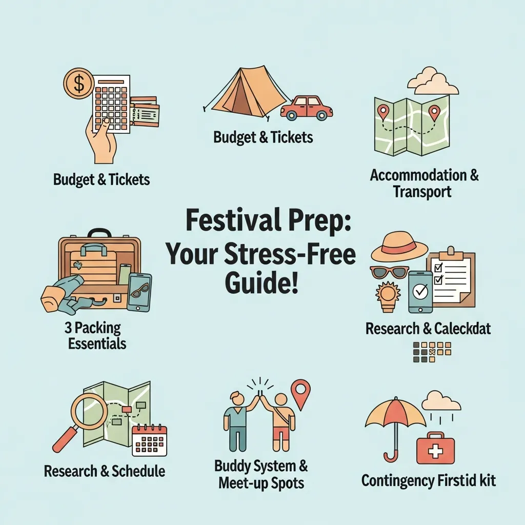  stress-free festival trip in advance