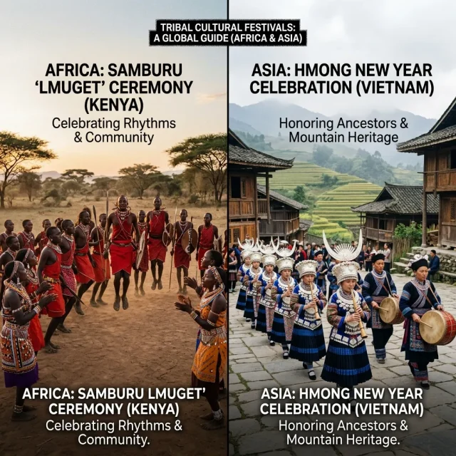 Tribal Cultural Festivals in Africa and Asia