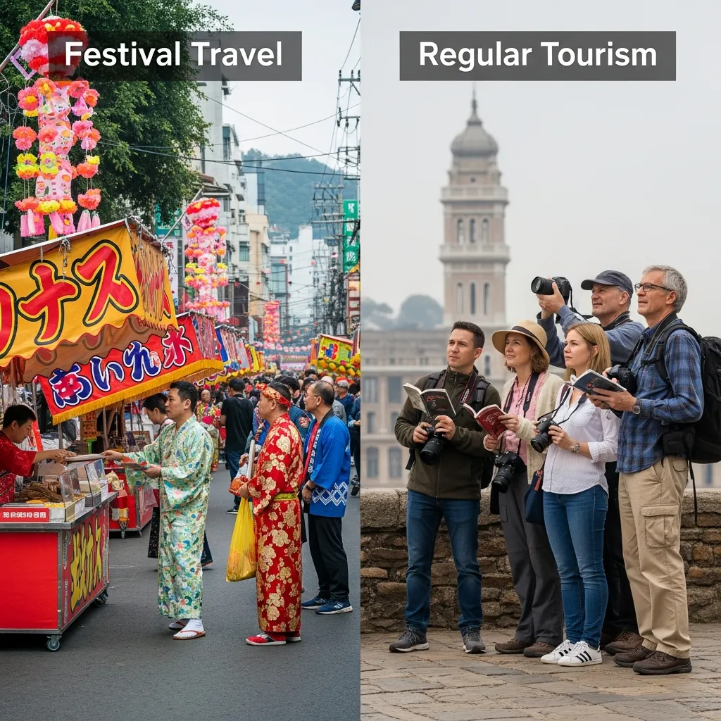  Festival Travel Different from Regular Tourism