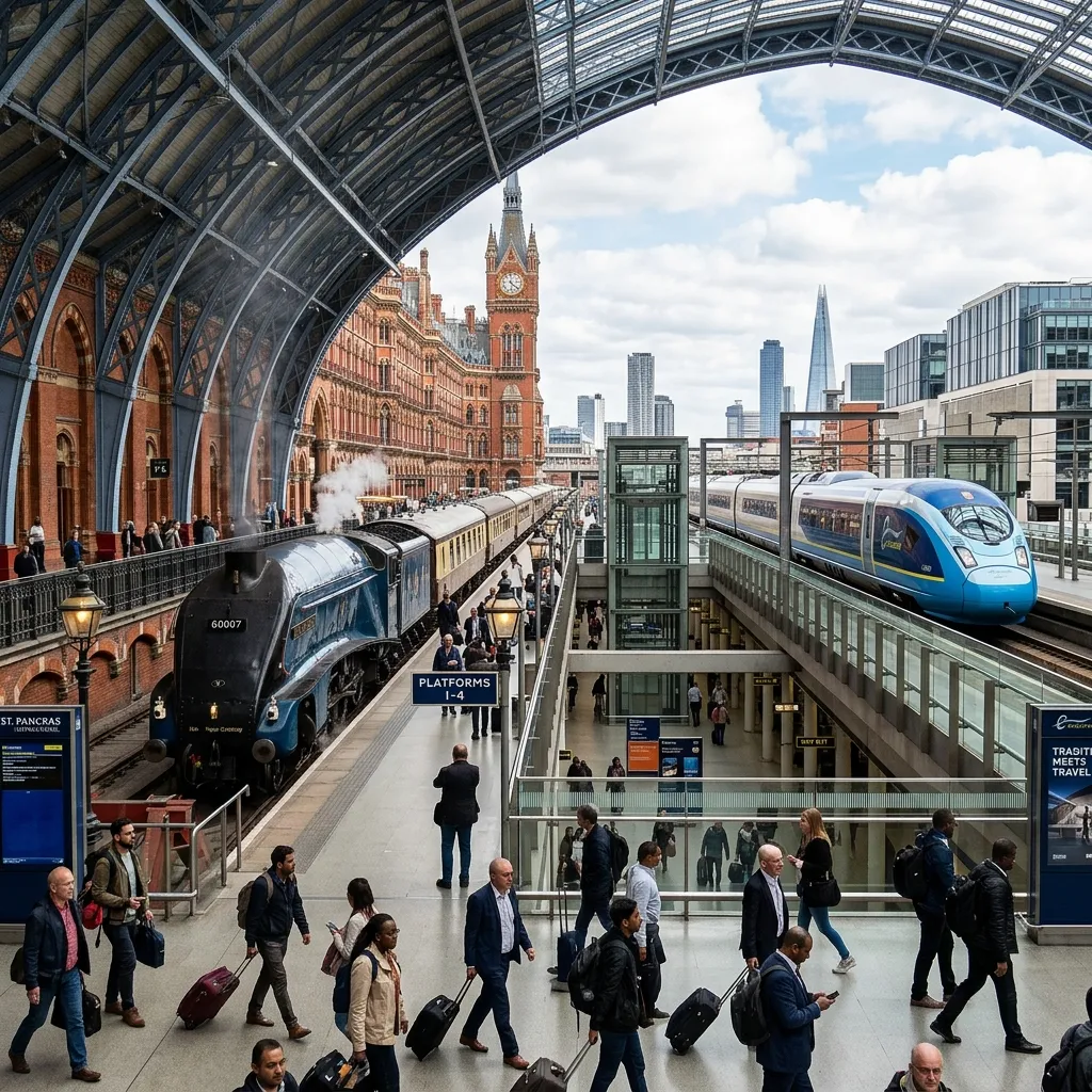 Tradition and Modern Travel Meet