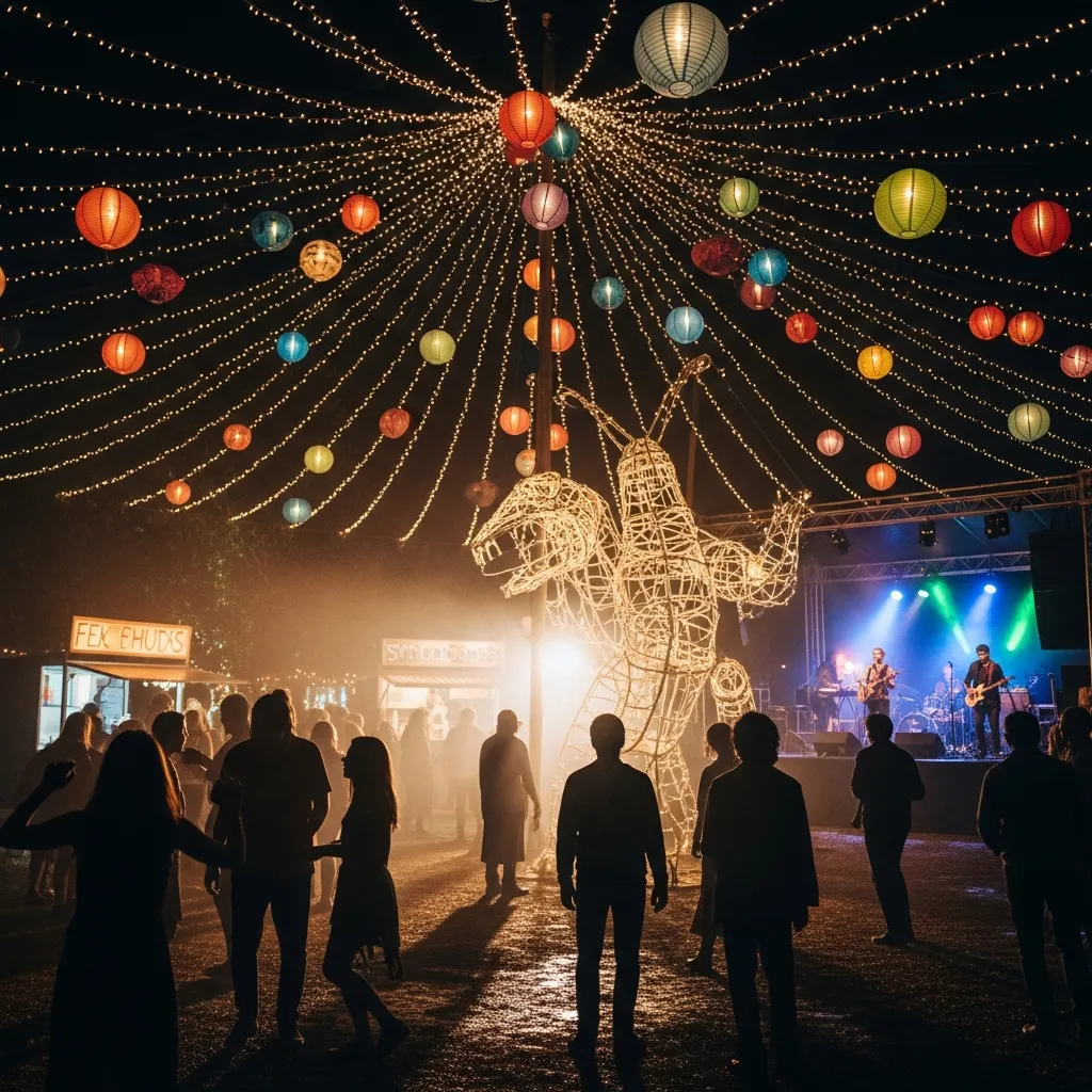 Why Night-Time Festivals feel magical
