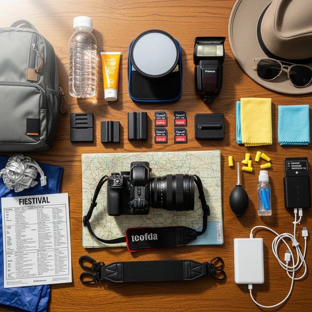 Pre-Trip Preparation for Festival Photography