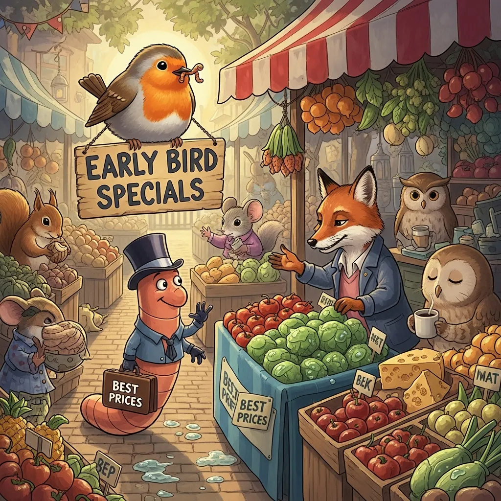 The Early Bird Catches the Worm 